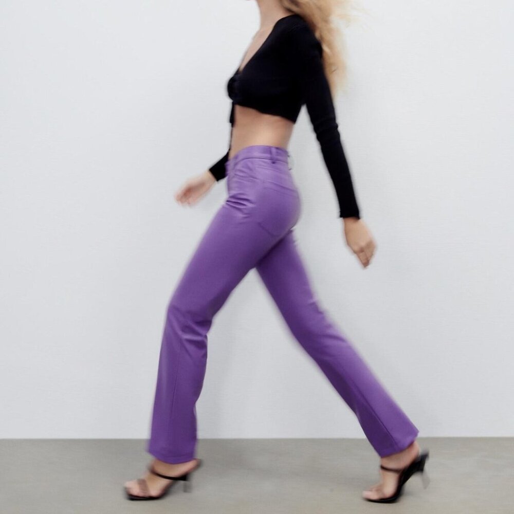 Zara Leather Pants